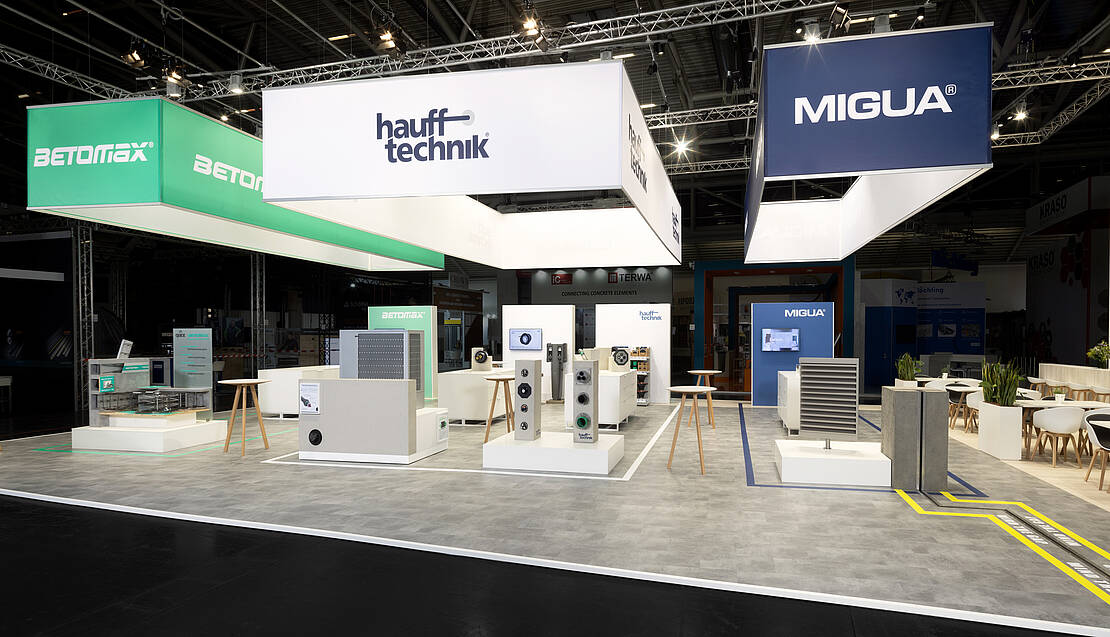hauff technik Messestand